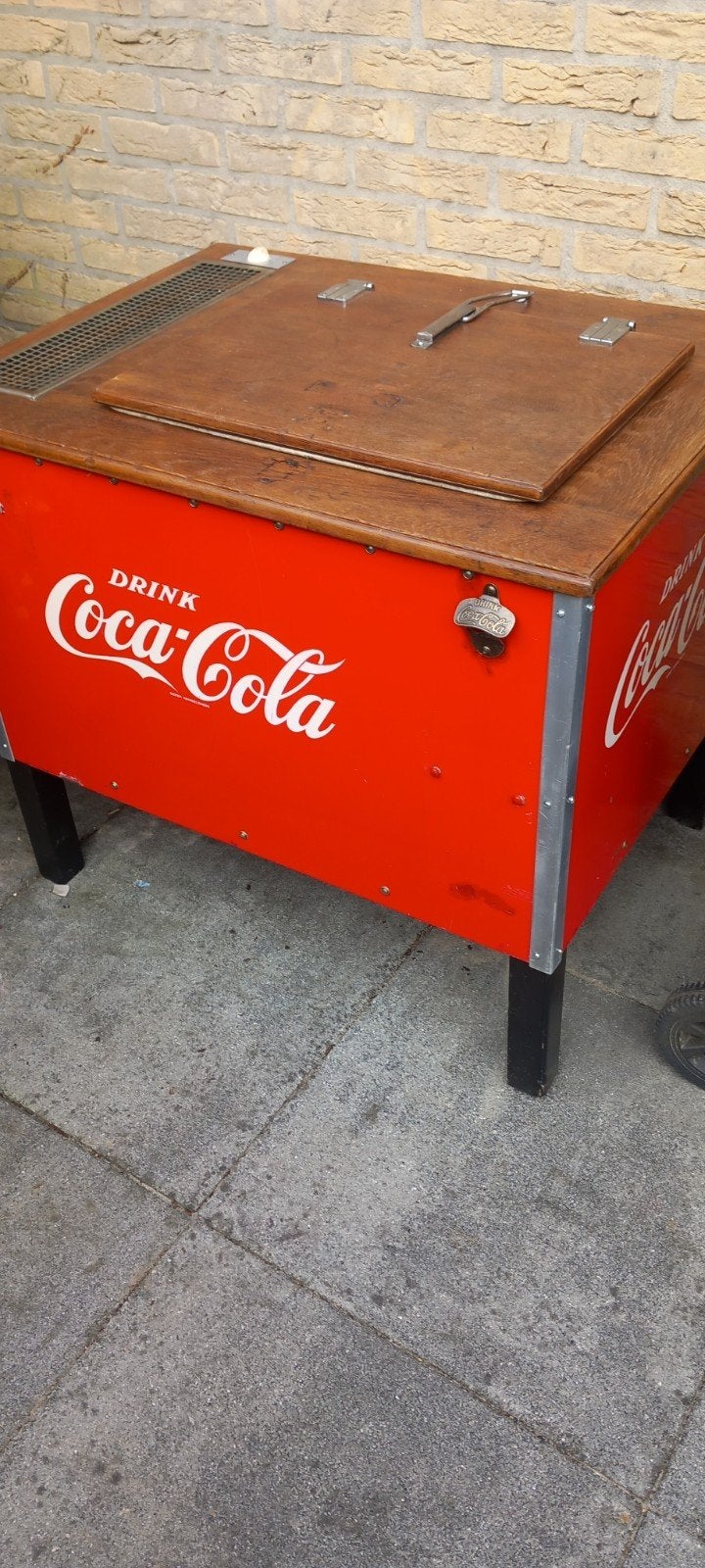 Vintage Coca-Cola koelbox/ koelkast , jaren 50, Ophalen
