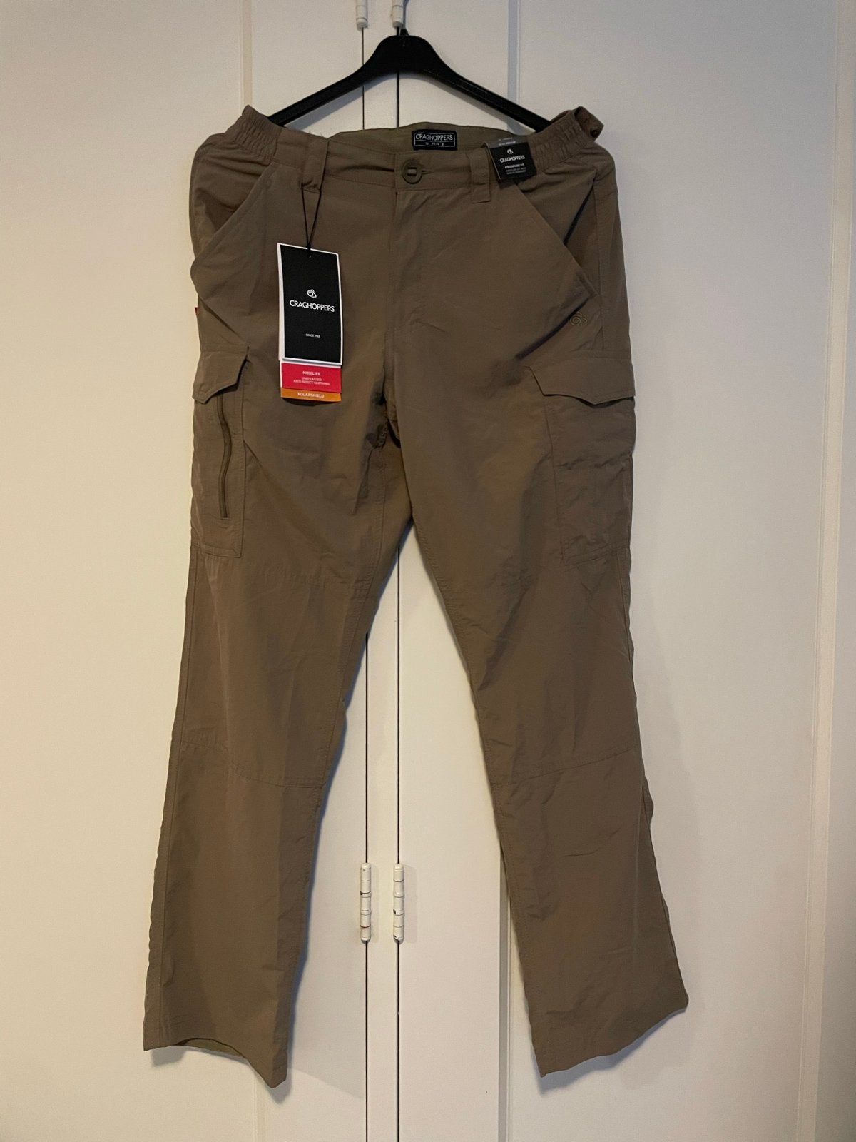 Craghoppers NosiLife Cargo Broek - Nieuw met labels, Ophalen of Verzenden, Nieuw, Maat 46 (S) of kleiner, Beige