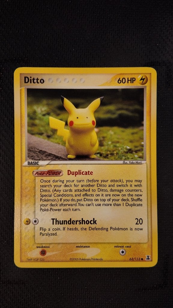 Ditto 1 63 Delta Species | Pokemon kaart, Ophalen, Zo goed als nieuw, Losse kaart