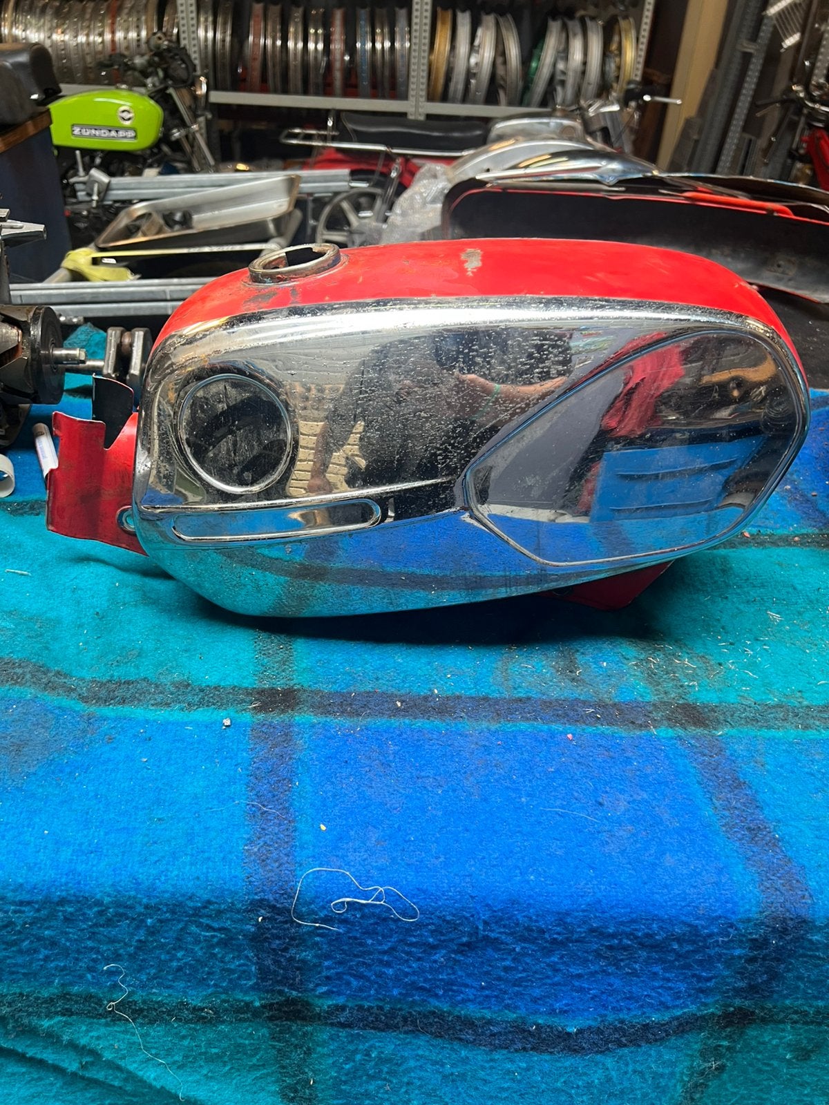 Zundapp Flappentank, Ophalen of Verzenden, Gebruikt, Tank