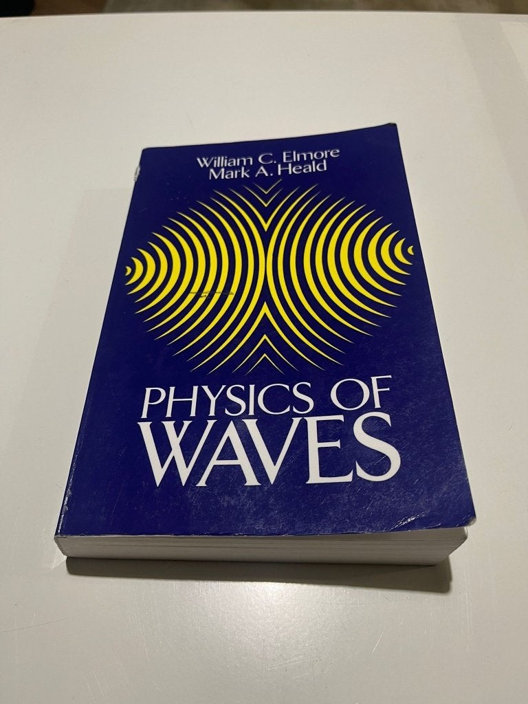 Physics of Waves, William C. Elmore, Mark A. Heald, Ophalen of Verzenden, Zo goed als nieuw, Natuurwetenschap