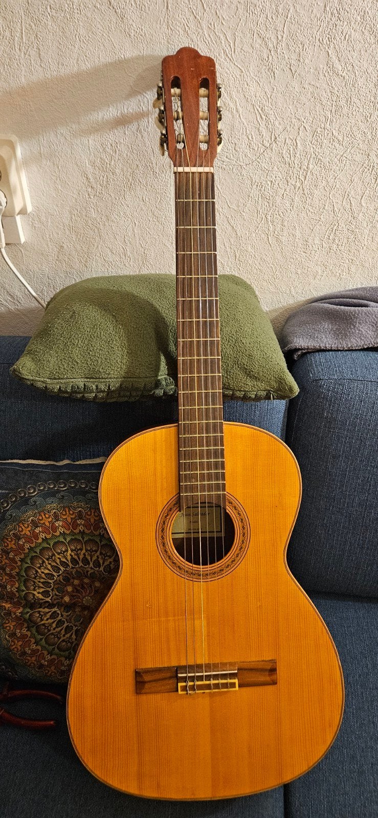 Juan Salvador Modelo 6 – Mooie Spaanse klassieke gitaar, Muziek en Instrumenten, Ophalen, Gebruikt, Klassieke of Spaanse gitaar