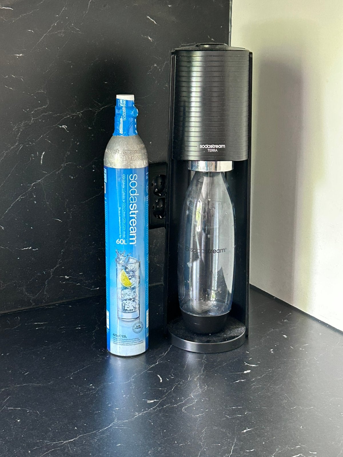 Gloednieuwe sodastream incl. Volle fles, Witgoed en Apparatuur, Ophalen of Verzenden, Nieuw