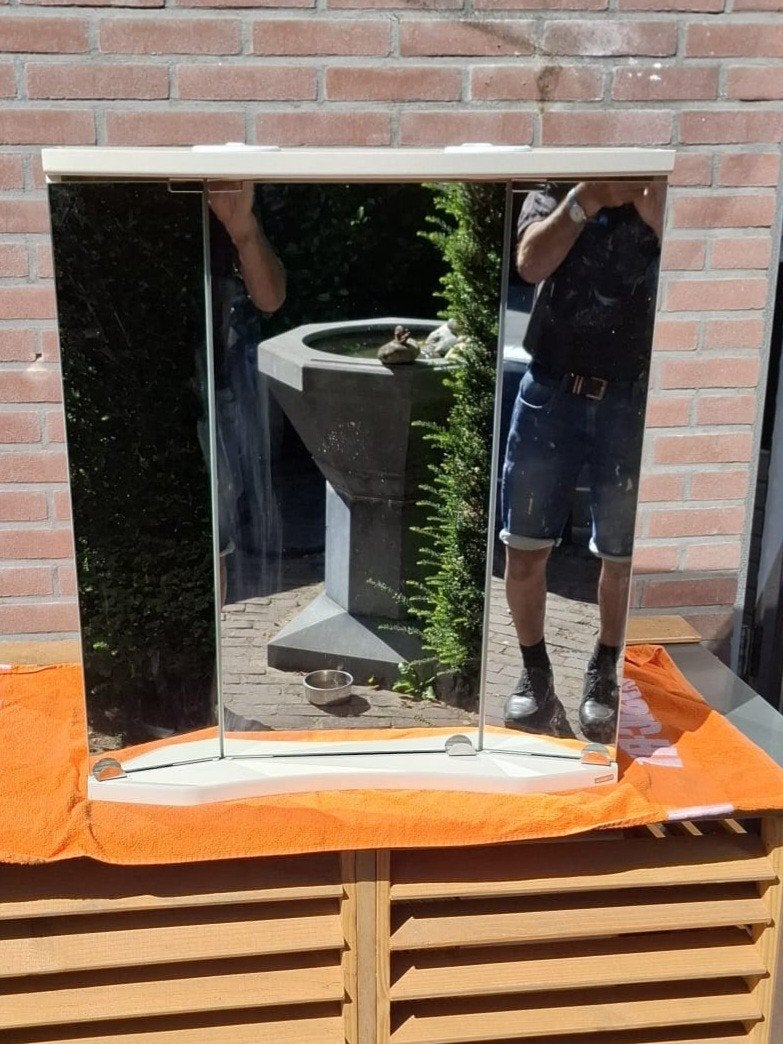 te koop spiegelkast, Ophalen, Spiegelkast, 50 tot 100 cm, Minder dan 25 cm