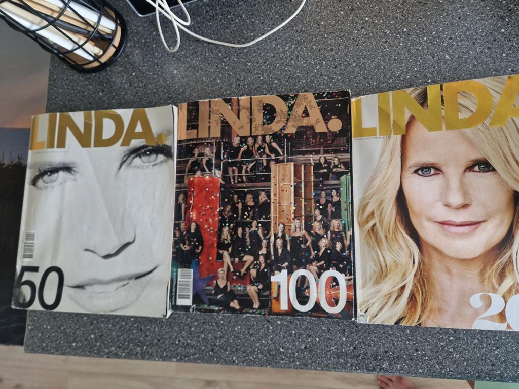 LINDA. Magazine Collectie: Nummers 50, 100, 200, Ophalen of Verzenden, Gelezen, Damesbladen
