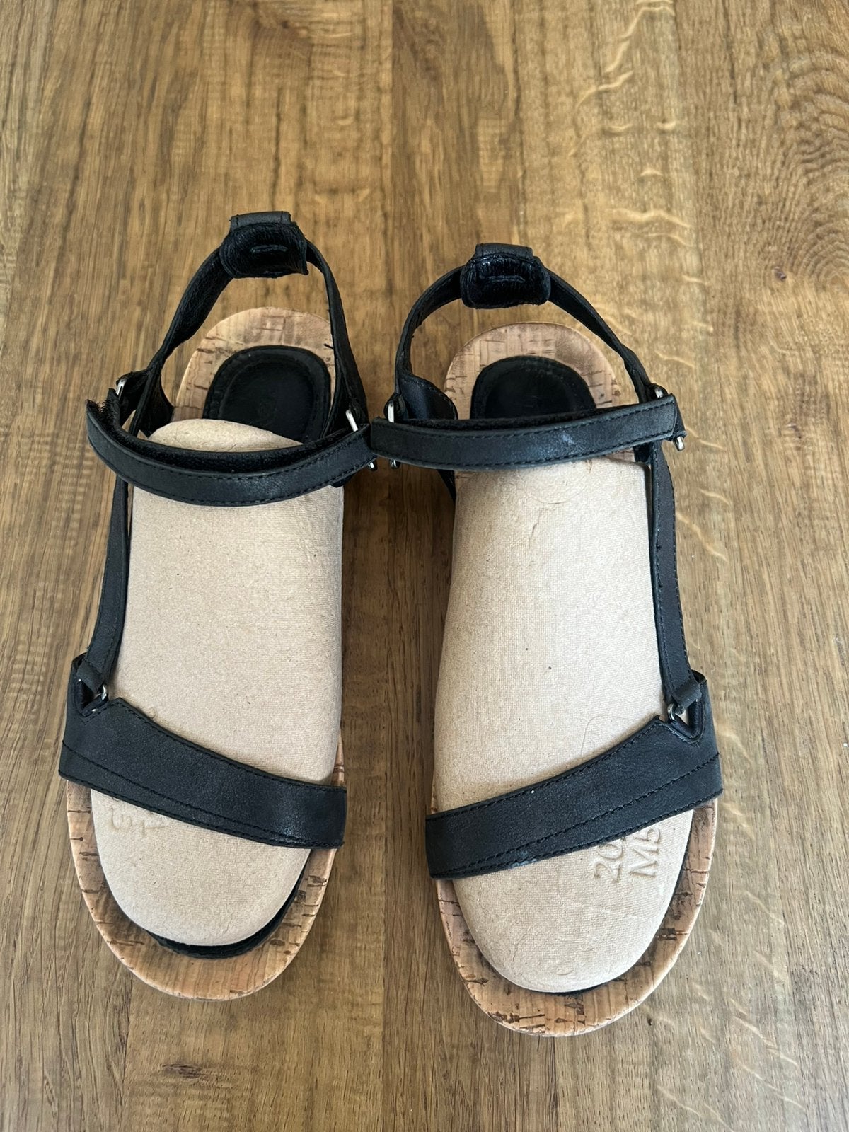 Dames sandaal, Zwart, Zo goed als nieuw, Sandalen of Muiltjes, Ophalen of Verzenden