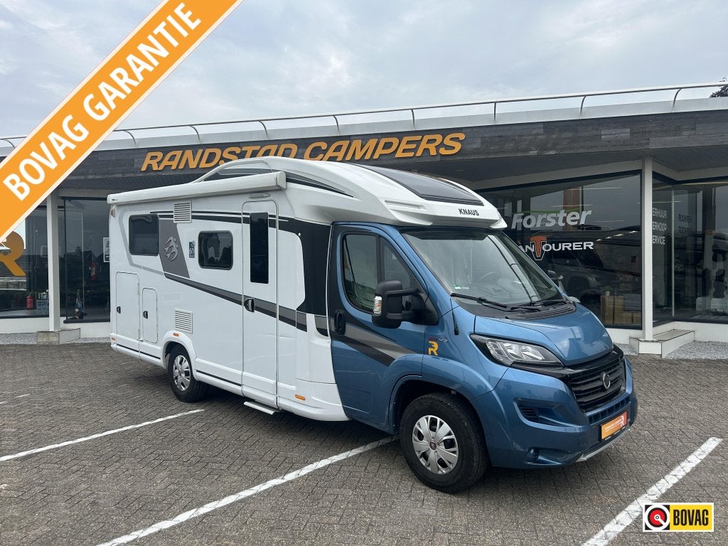 Te koop Knaus Sky Wave Airco 230V, zonnepaneel, Luifel, Ringverwarming, Fiat, Startonderbreker