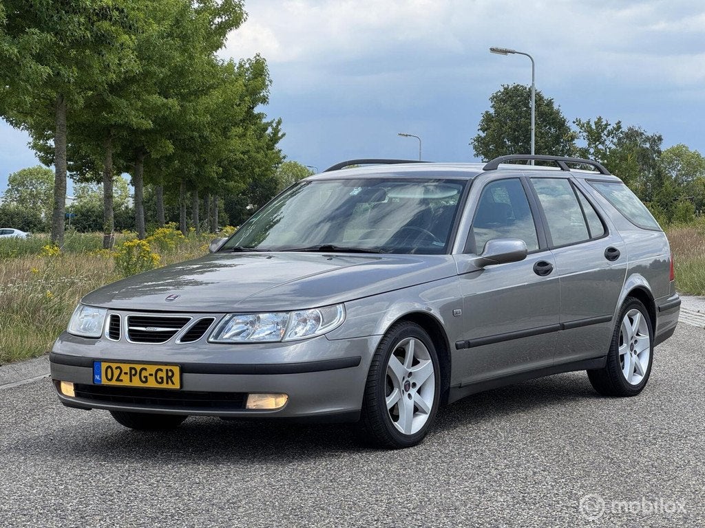 Saab 9-5 Estate 2.3t Linear 2004, Auto's, Saab, Stof, 2290 cc, 93 €/maand, 185 pk