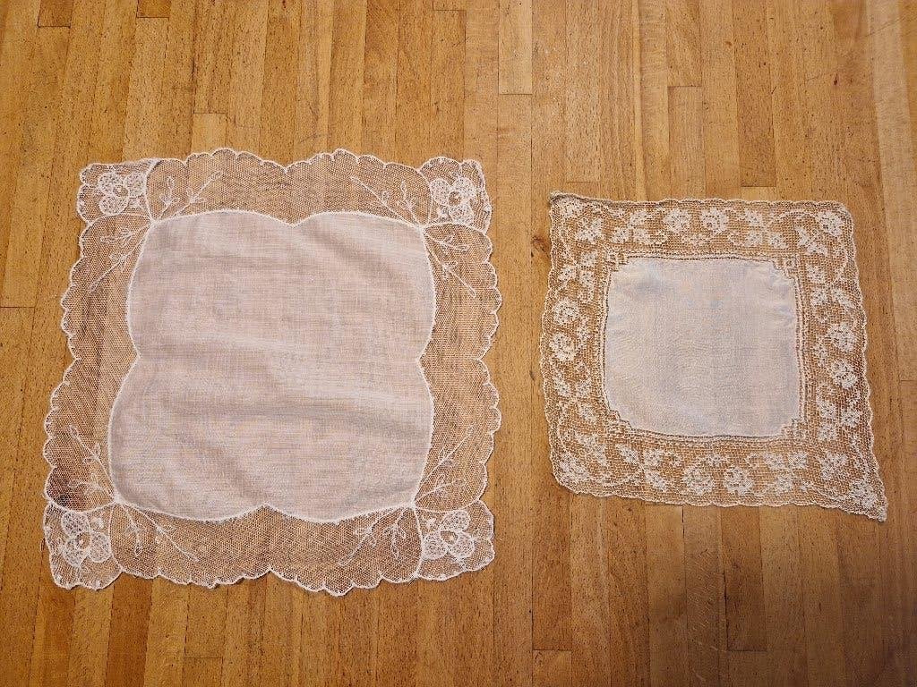 2 bruidszakdoekjes, Antiek en Kunst, Ophalen of Verzenden