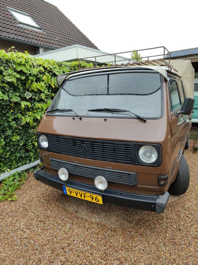 Volkswagen 1984 Doka, Auto's, Zwart, Bruin, Geïmporteerd, Te koop