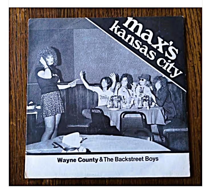 original single-wayne country & backstreet boys-kansas city, Fotohoes, Overige genres, 7 inch, Single