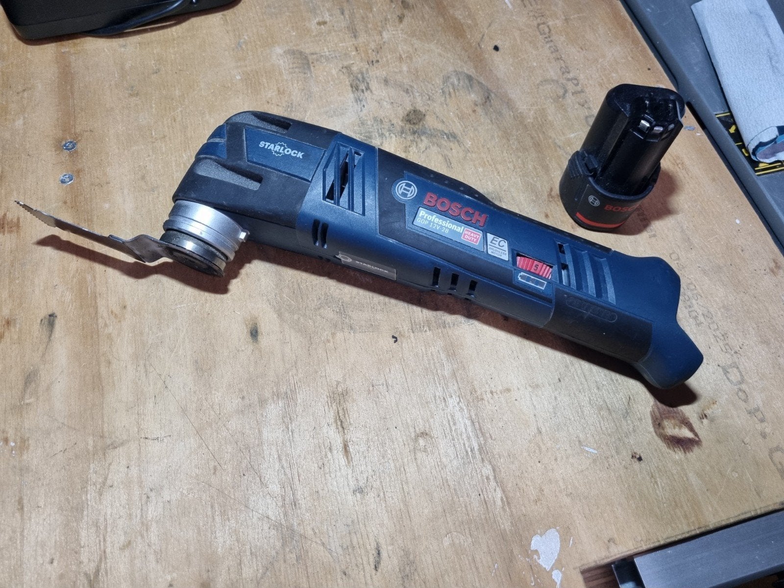 Bosch Professional Multitool GOP 12V-28 (excl. accu), Ophalen of Verzenden, Gebruikt