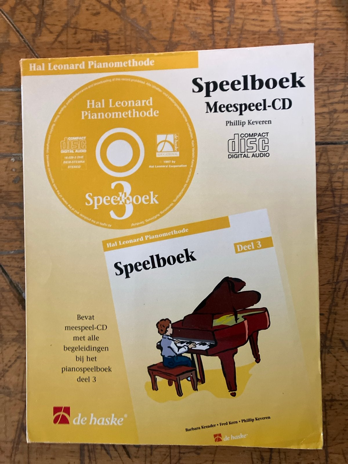 Hal Leonard CD Pianomethode Speelboek 3, Gebruikt, Klassiek, Les of Cursus, Ophalen of Verzenden