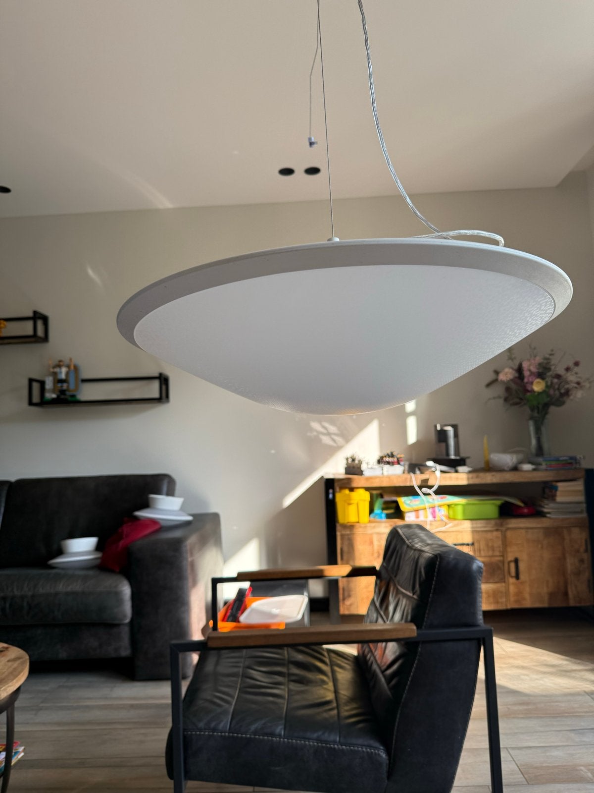 Philips Hue hanglamp - Modern design, Ophalen, Zo goed als nieuw, Metaal, Overige fittingen