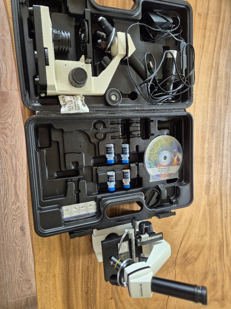 Microscoop, Ophalen, Zo goed als nieuw, Biologische microscoop