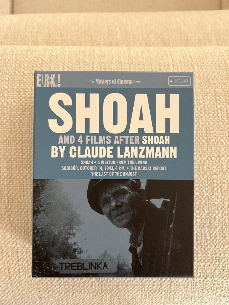 Shoah and the four films after Shoah Bluray Collectie., Cd's en Dvd's, Documentaire, Alle leeftijden, Inclusief art cards, Engels