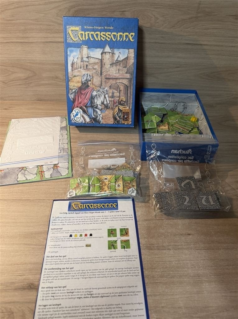 carcassonne - 999 games - s6579, Verzenden, Zo goed als nieuw