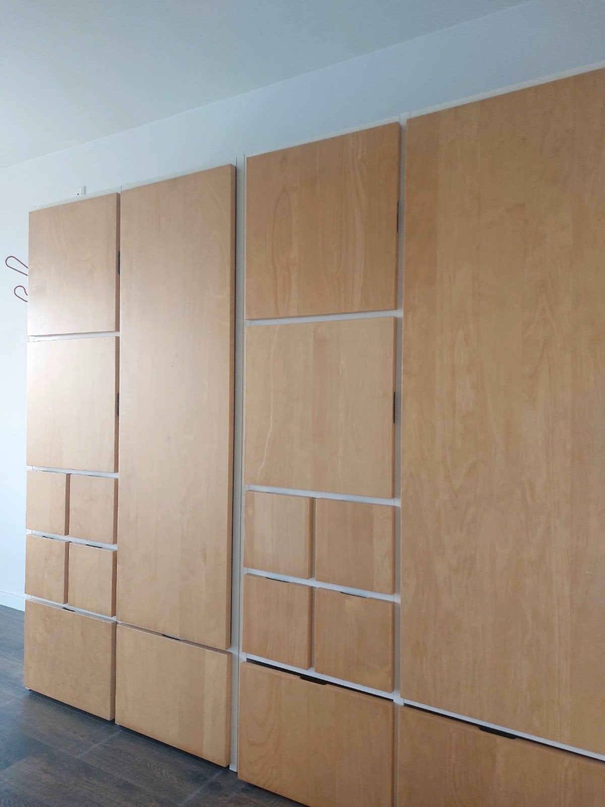 IKEA VISTHUS ODDA Kledingkast - Ruime opbergoplossing, Huis en Inrichting, Kasten | Kledingkasten, Gebruikt, 200 cm of meer, 200 cm of meer
