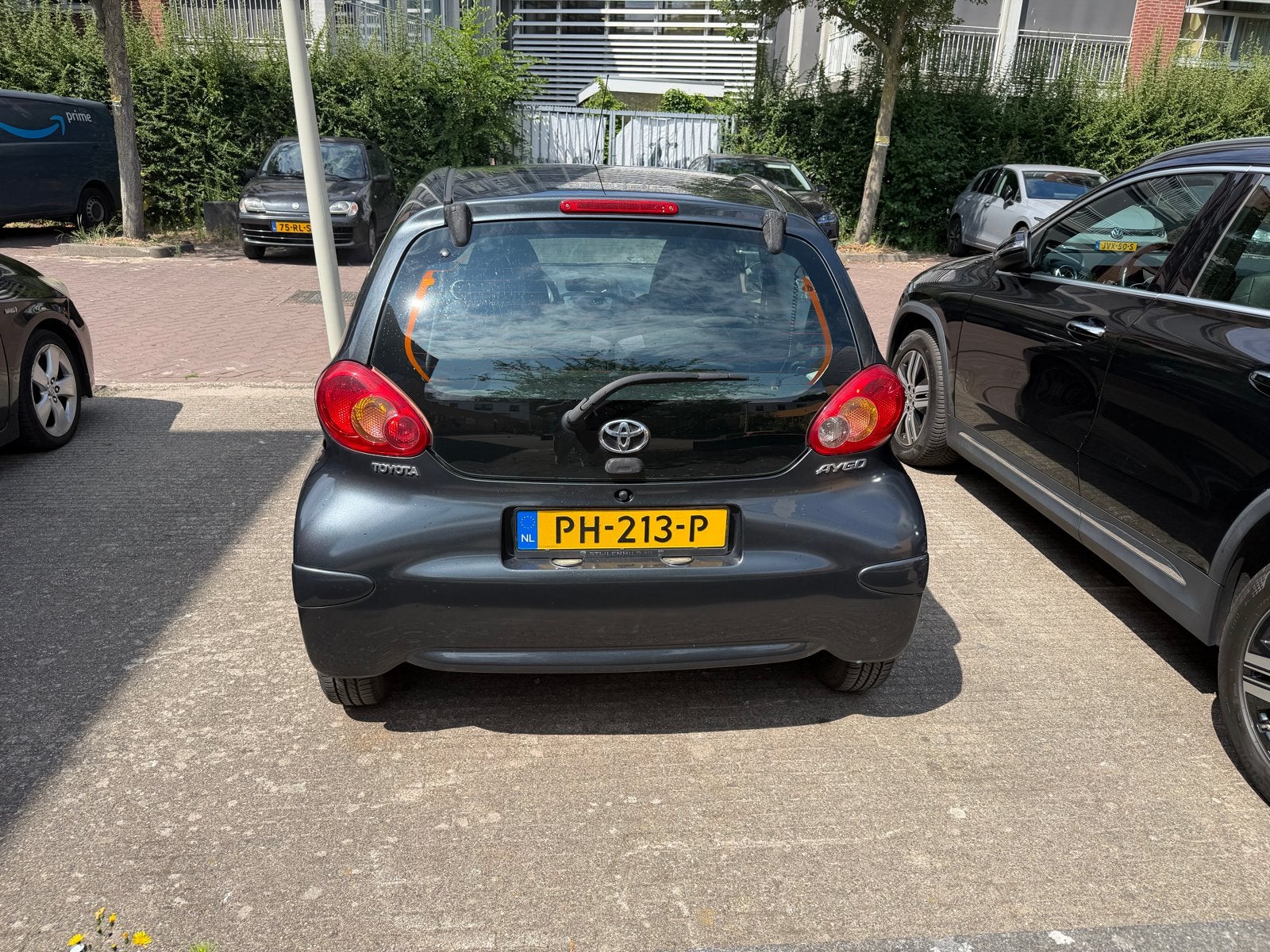 Toyota Aygo 1.0 12V Vvt-i 3DRS MMT 2008 Grijs, Auto's, Voorwielaandrijving, 4 stoelen, 68 pk, Handgeschakeld