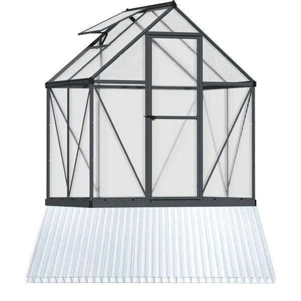 Tuinkas polycarbonaat platen 4 mm, Doe-het-zelf en Verbouw, Platen en Panelen, Ophalen of Verzenden, Nieuw, Overige materialen