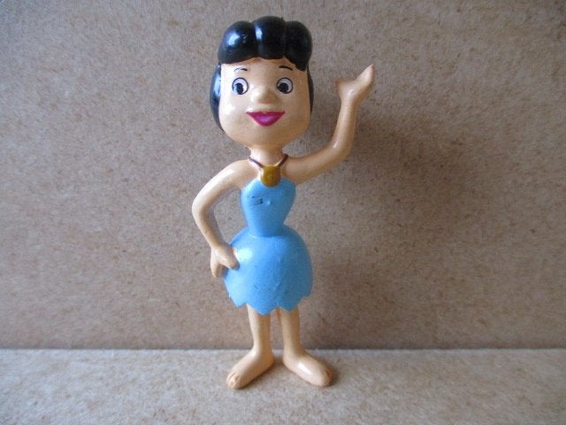 adv10682 flintstones betty poppetje 2, Ophalen, Overige figuren, Gebruikt, Beeldje of Figuurtje