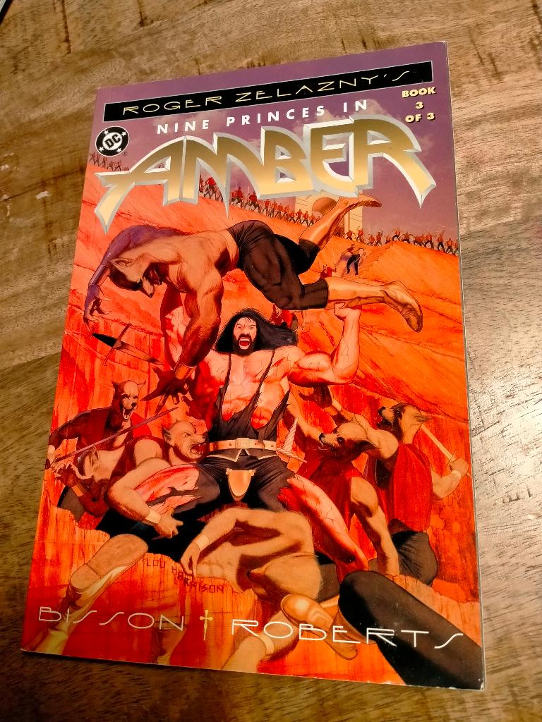 Nine Princes in Amber DC Comics Roger Zelazny's comic, Eén comic, Ophalen of Verzenden, Gelezen, Overige gebieden
