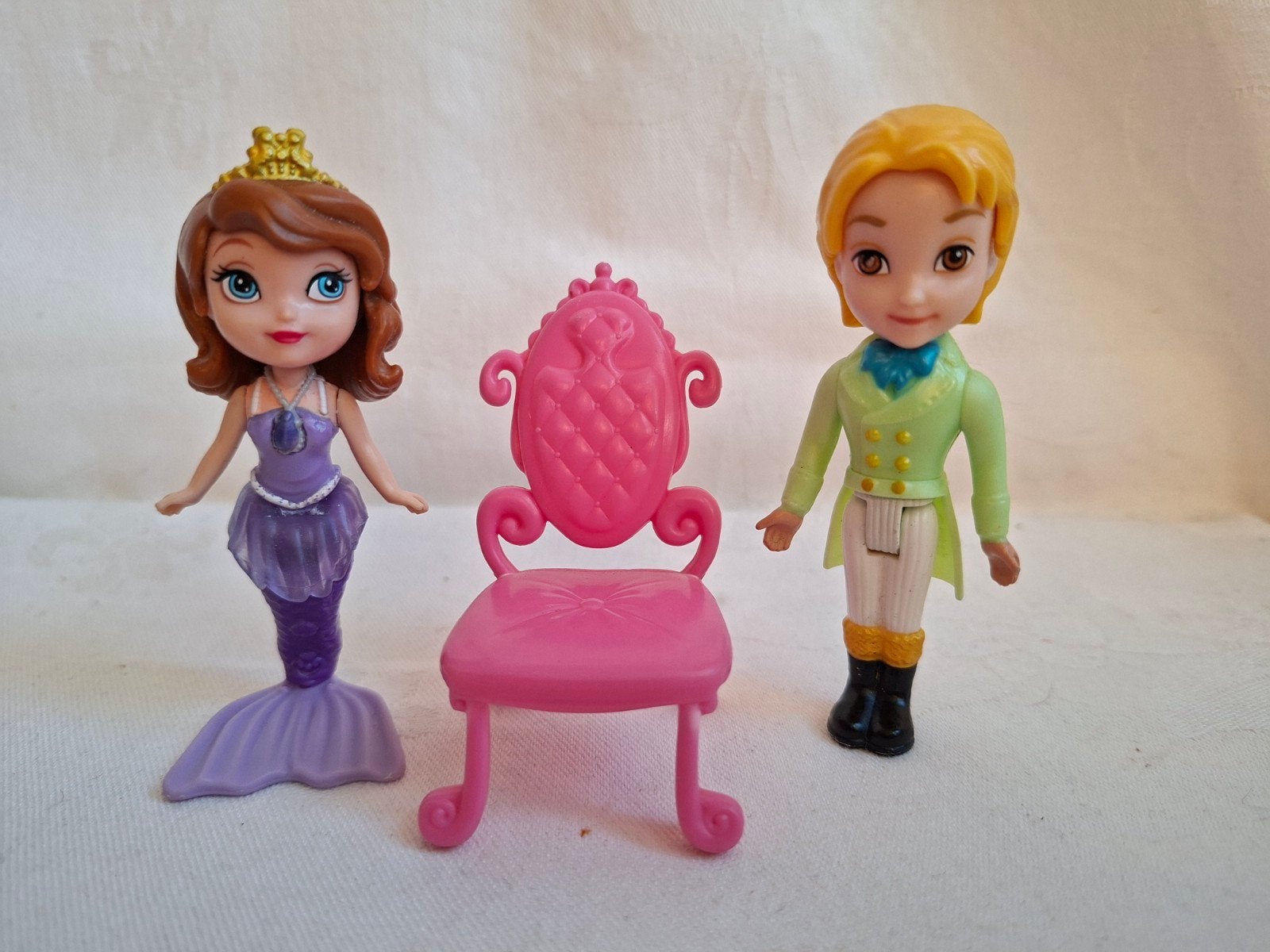 Disney Sofia The First : Sofia Mermaid and Prince James, Ophalen of Verzenden, Overige figuren, Beeldje of Figuurtje