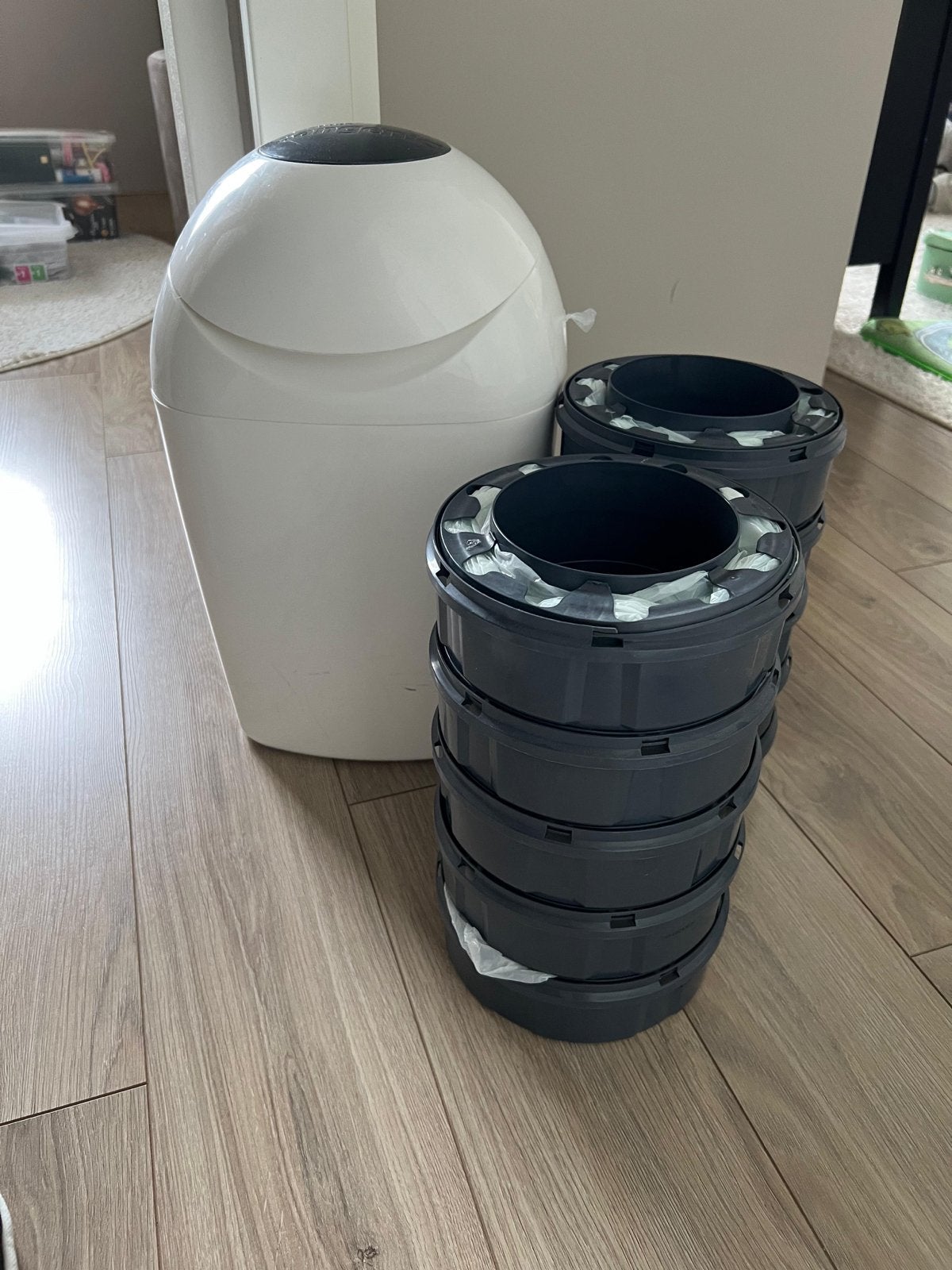 Tommee Tippee luieremmer met navulcassettes, Ophalen of Verzenden, Zo goed als nieuw