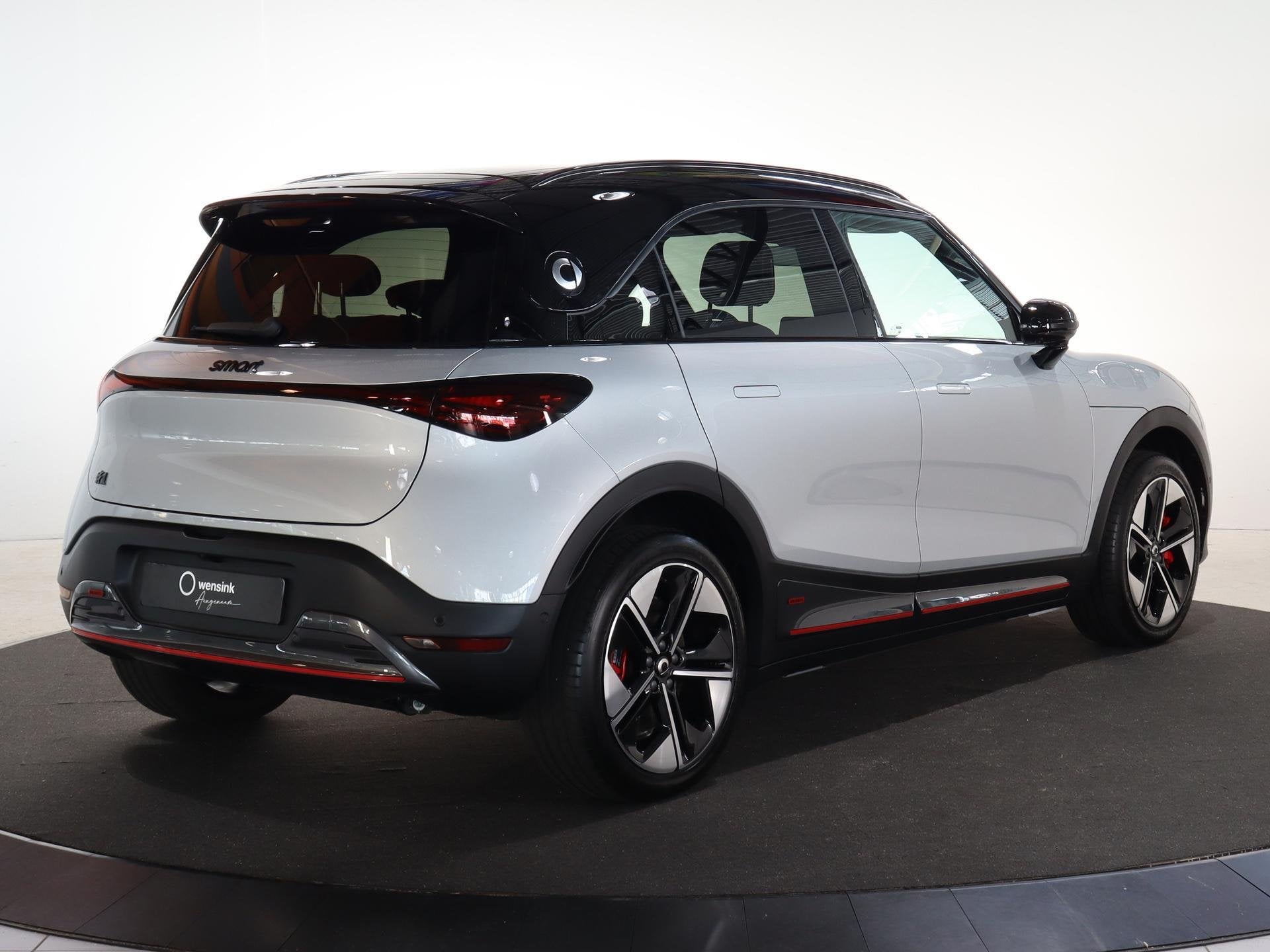 smart #1 BRABUS 66 kWh | Panoramadak | HUD | Keyless entry |, Auto's, Smart, Automaat, Alcantara, SUV of Terreinwagen, Zilver of Grijs
