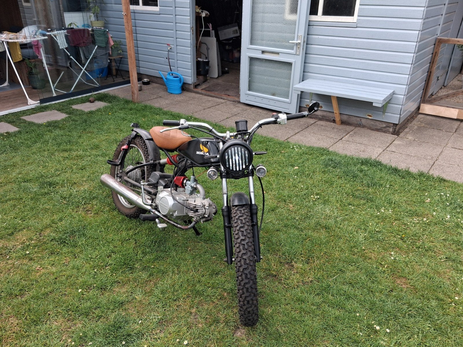 Honda solo met kenteken., Fietsen en Brommers, Ophalen of Verzenden, Gebruikt, Overige modellen