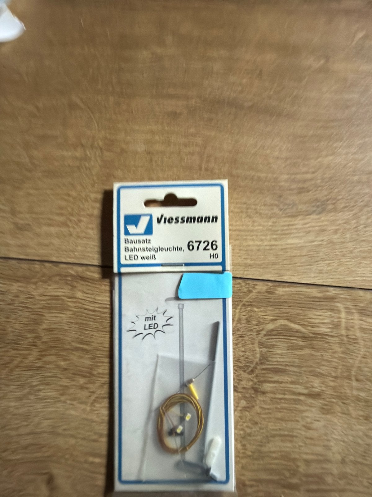 Viessmann H0 Bouwpakket Perronlantaarn (6726) LED wit, Overige merken, Gelijkstroom of Wisselstroom, Overige typen, Nieuw