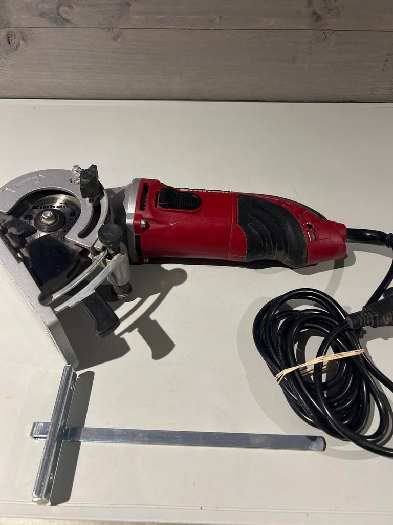 Einhell invalzaag/mini cirkelzaag in koffer, N, N, Ophalen of Verzenden, Zo goed als nieuw