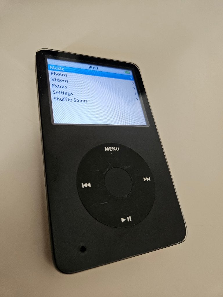 iPod Classic 5e gen 30 GB, Gebruikt, Classic, Zwart, Ophalen of Verzenden