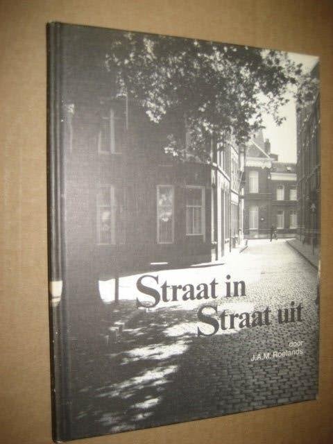 J.a.m roelands / straat in straat uit (dubbel), Ophalen of Verzenden, 20e eeuw of later, Zo goed als nieuw