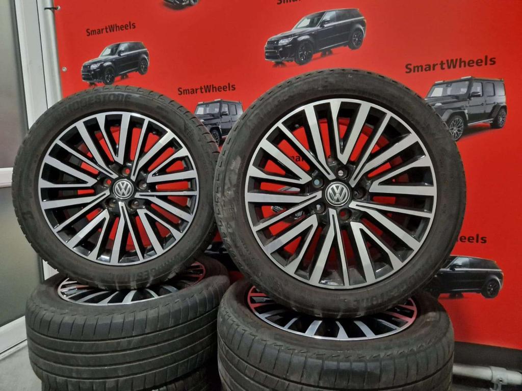 18 inch ORIGINEEL VOLKSWAGEN TRANSPORTER PALMERSTON T6 VELGE, Niet ingevuld, 18 inch, 255 mm, Banden en Velgen