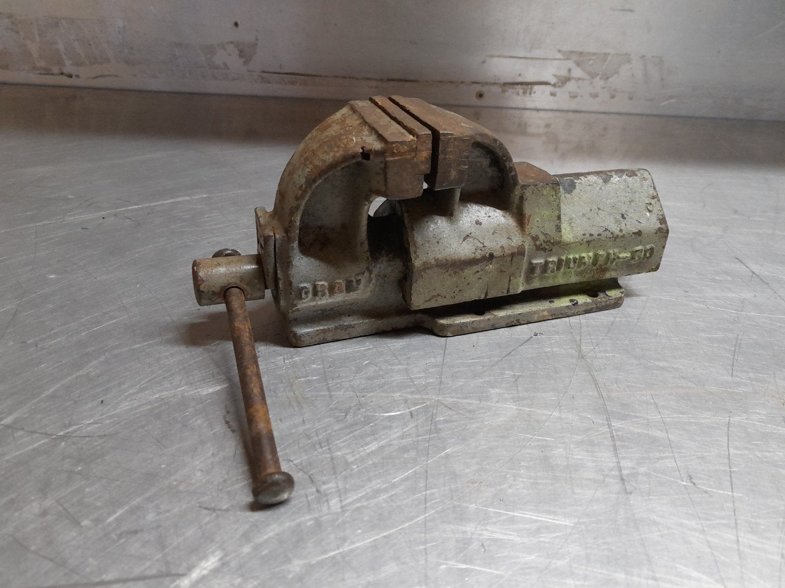 Triumph 60 DRGM bankschroef schroefstok wo2, Bankschroef, Ophalen of Verzenden