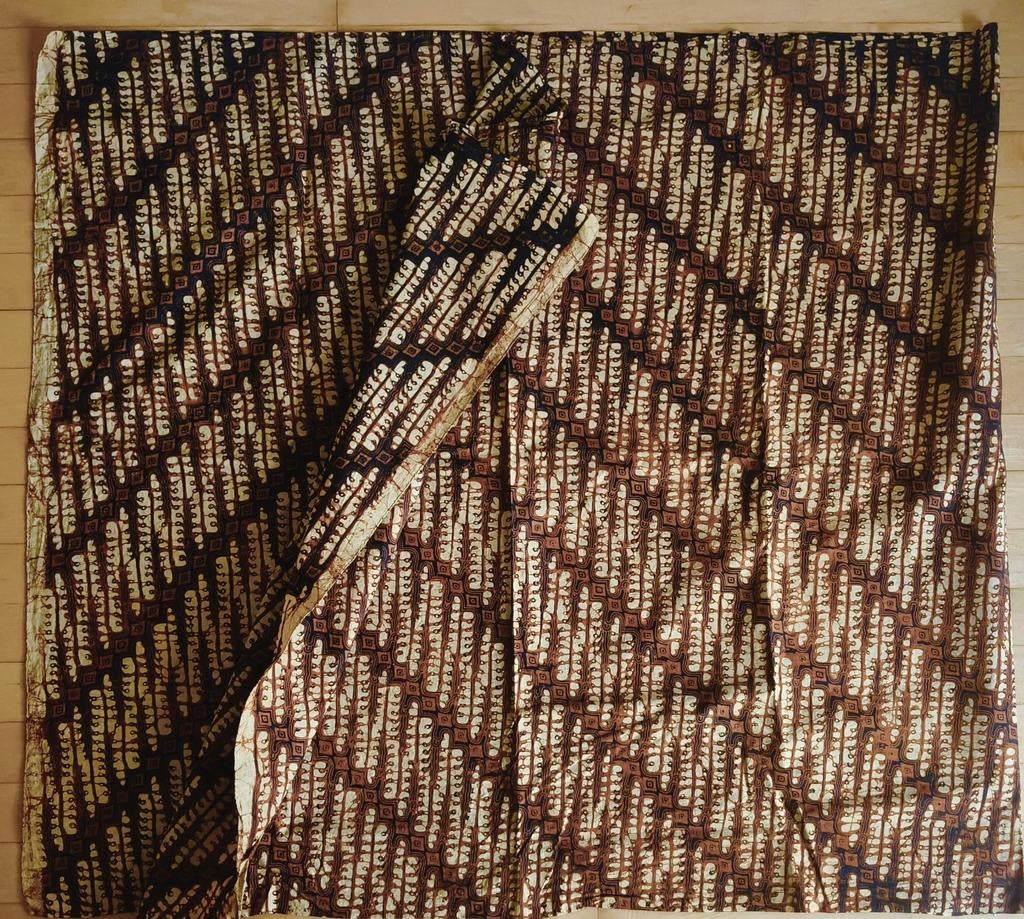 Exclusieve Antieke Batik Tulis – Parang, ca. 1915, Ophalen of Verzenden