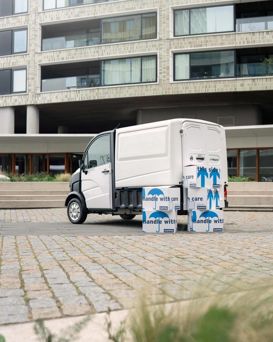 Aixam Brommobiel E-TRUCK VAN 45km logistiek, cargo delivery, Diversen, Brommobielen en Scootmobielen, Gebruikt, Overige merken