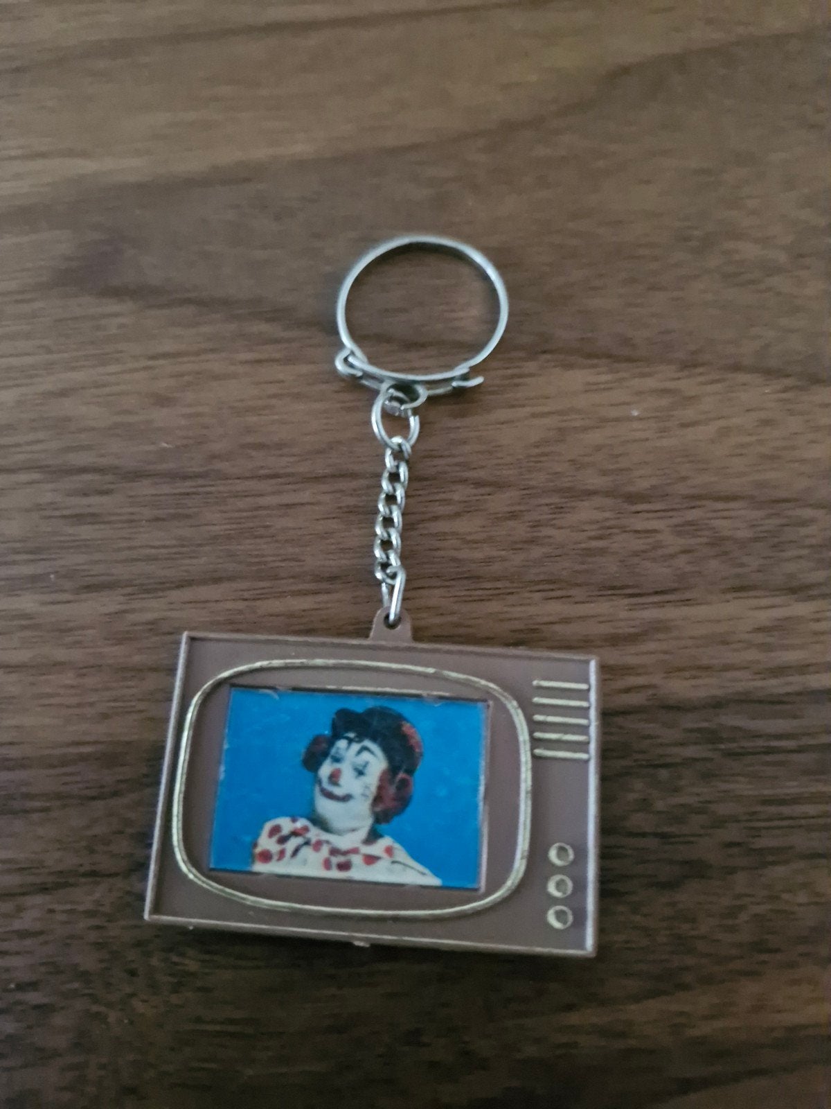 568 Vintage sleutelhanger met Pipo de  Clown op tv, Ophalen of Verzenden, Gebruikt, Overige typen