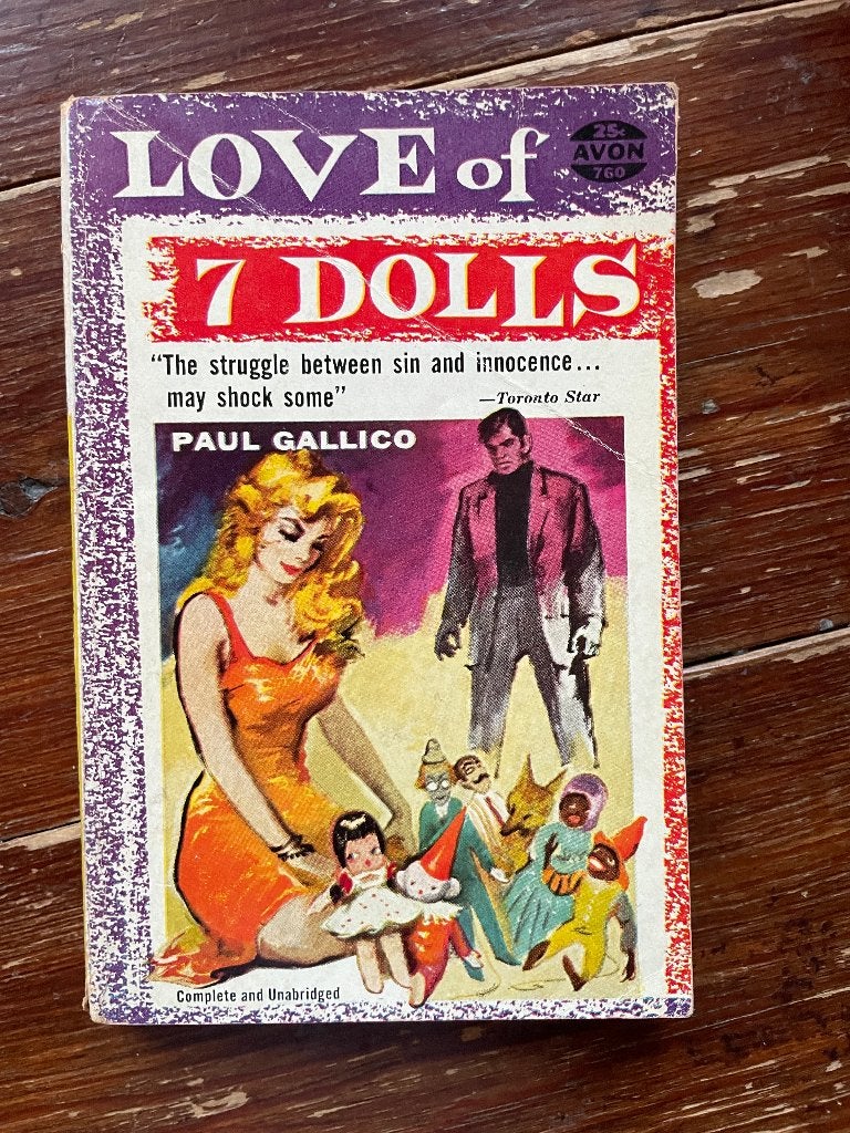 Paul Gallico Love of 7 Dolls 1954, Ophalen of Verzenden, Gelezen, Paul Gallico