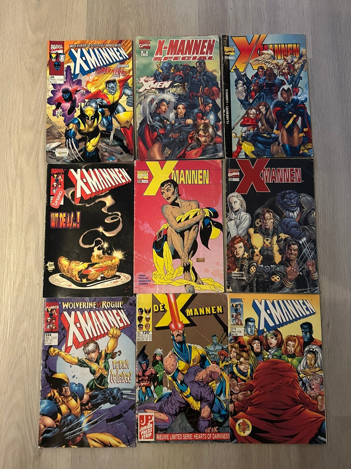 X-mannen stripboeken, Boeken, Strips | Comics, Meerdere comics, Ophalen, Gelezen, Europa