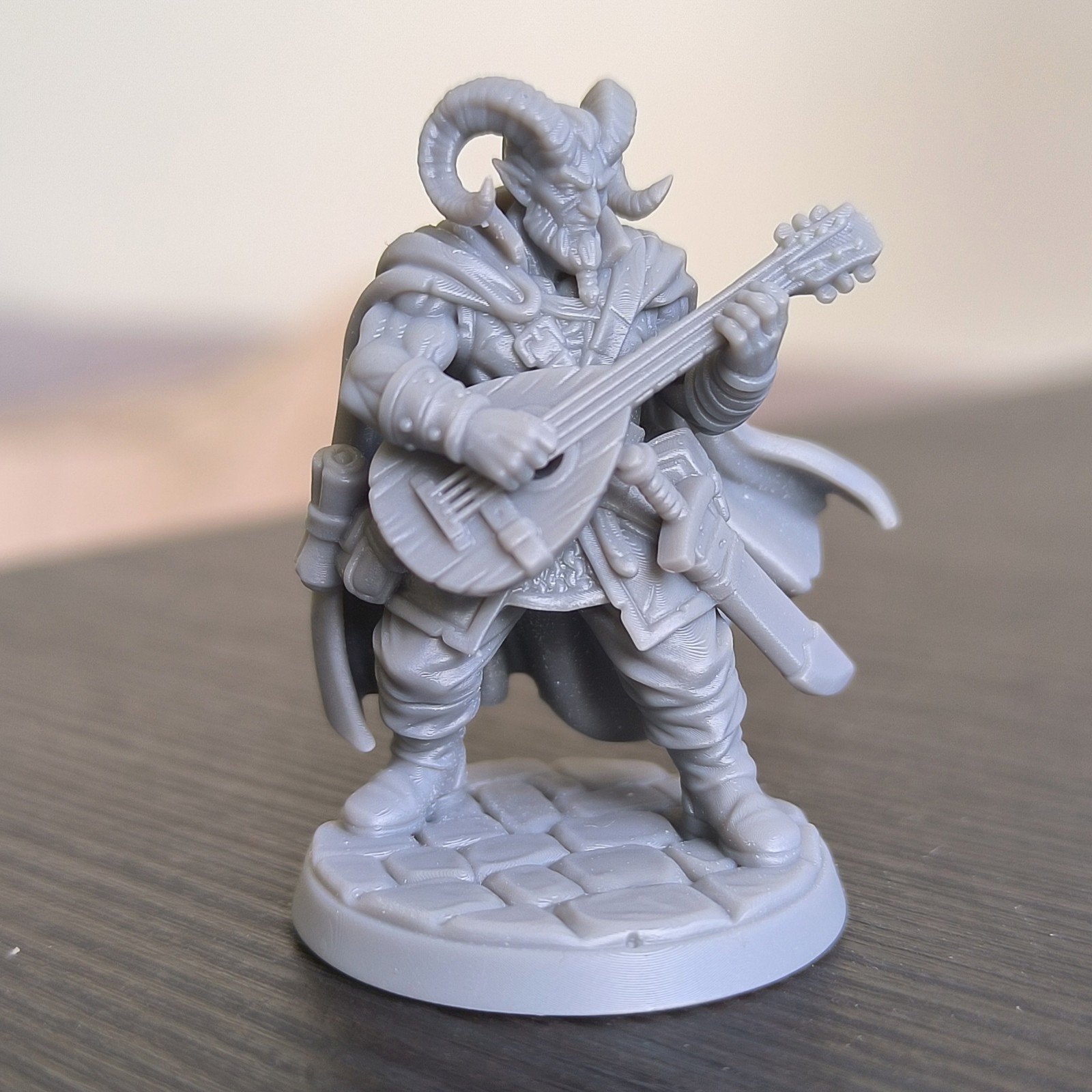 Tiefling bard Miniature D&D HQ dungeon's and dragons, Ophalen of Verzenden, Overige soorten