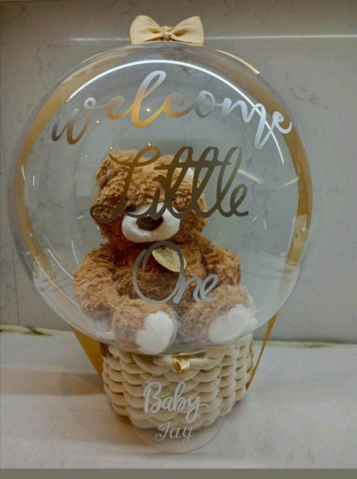 Luxe Bobo Ballon met Beertje, Ophalen of Verzenden, Nieuw
