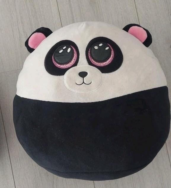 Ty Squish-a-Boo Bamboo Panda 31 cm, Ophalen of Verzenden, Zo goed als nieuw, Jongen of Meisje
