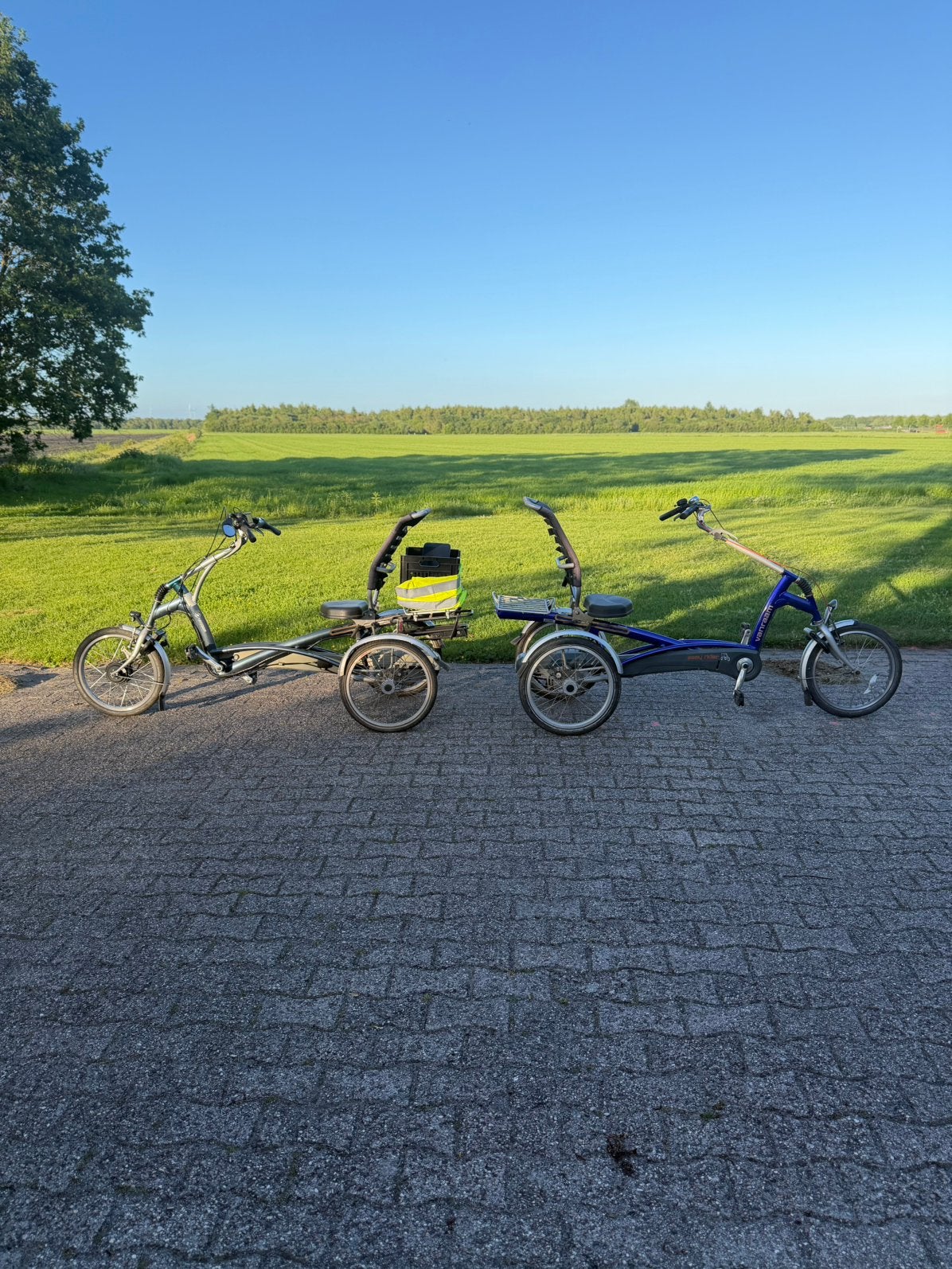 2 stuks van Raam Easy Rider 1 met versterkt frame dub vering, Ophalen of Verzenden, Gebruikt, Schijfrem