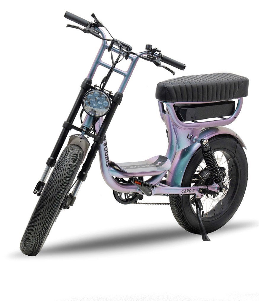 Don souris Capo Custom violetta, 2024, 317km, Zo goed als nieuw, 59 cm of meer, 50 km per accu of meer, Ophalen