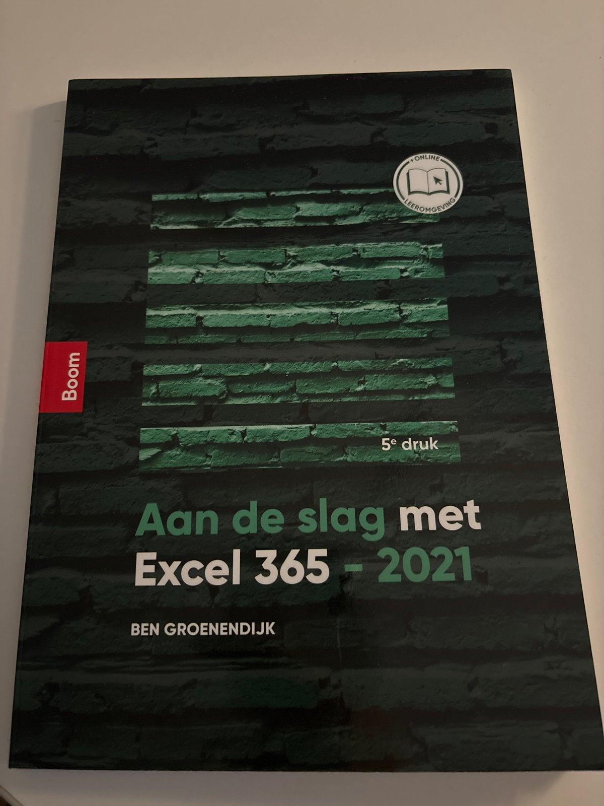 Aan de slag met Excel 365-2021 - Ben Groenendijk, Boeken, Verzenden, Beta, Zo goed als nieuw, HBO