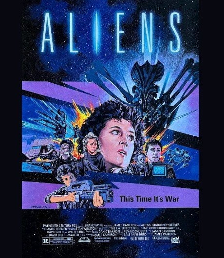 Aliens, Ophalen of Verzenden, Zo goed als nieuw, A1 t/m A3, Film en Tv
