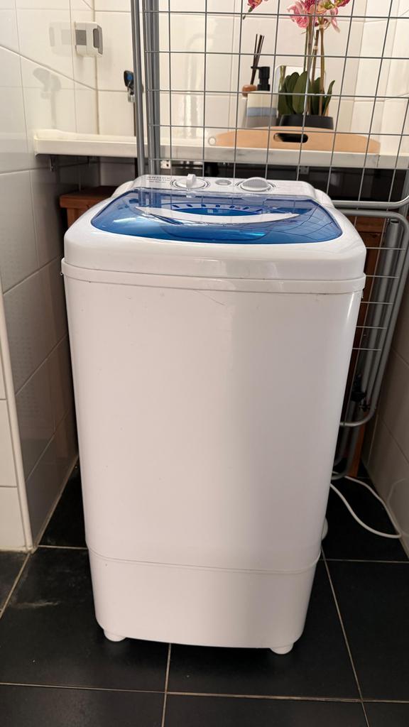 Compacte Bovenlader Wasmachine - Ideaal voor kleine ruimtes, Ophalen, 4 tot 6 kg, Bovenlader, Kort programma