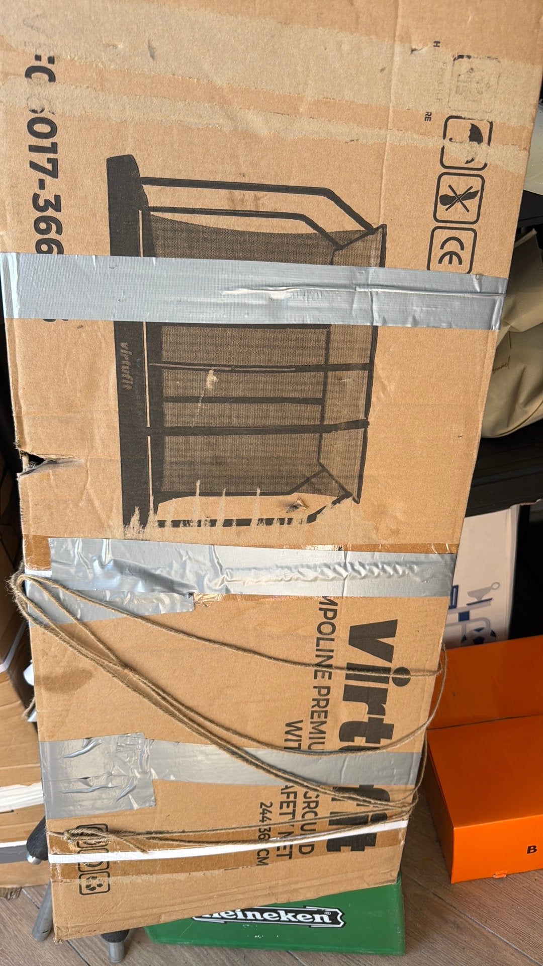 Trampoline veiligheidsnet 244-360cm, Ophalen, Nieuw